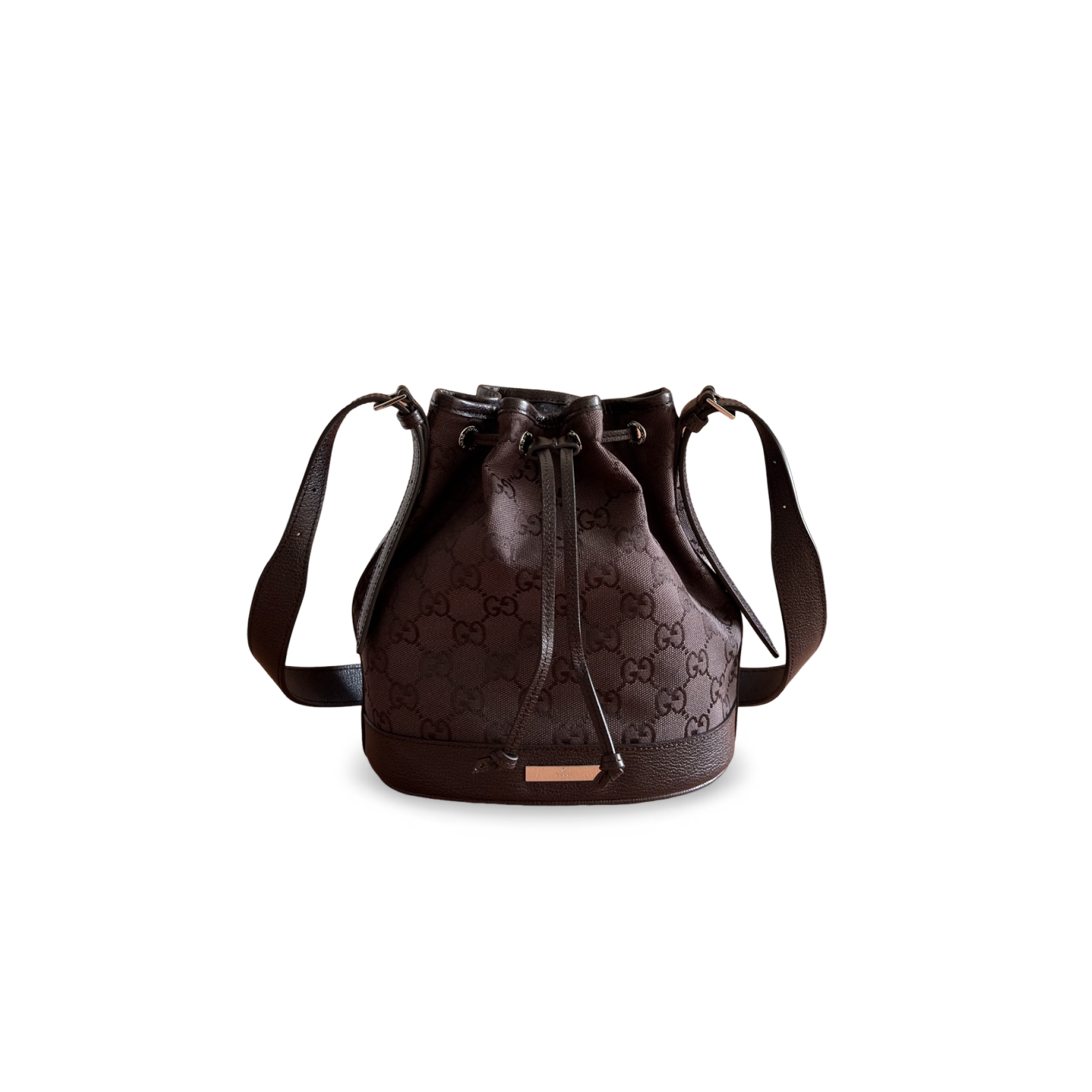 GUCCI VENICE SMALL BUCKET BAG 875237 (23.5*21*14cm)